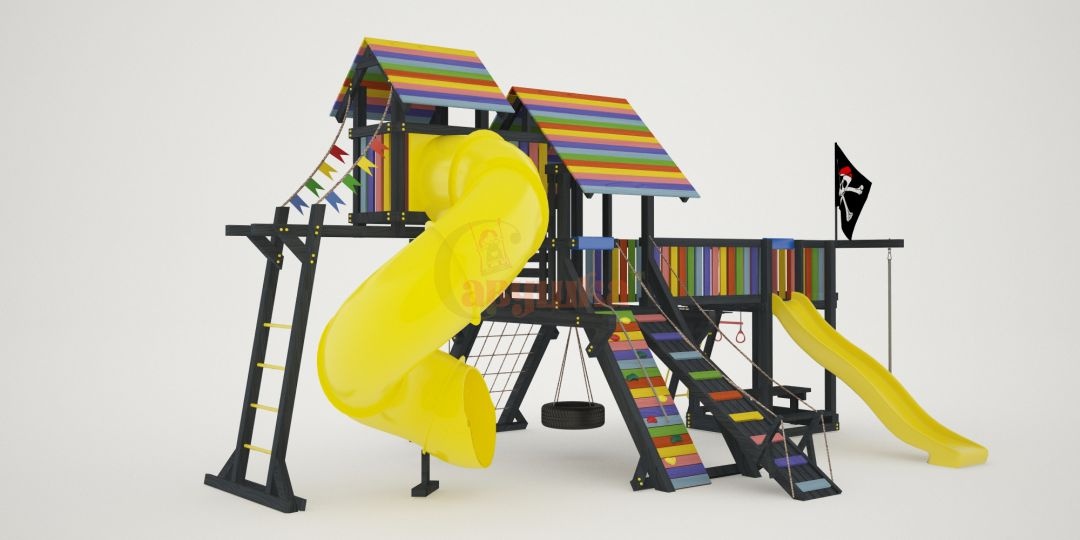 Детская площадка Савушка 8 BLACK